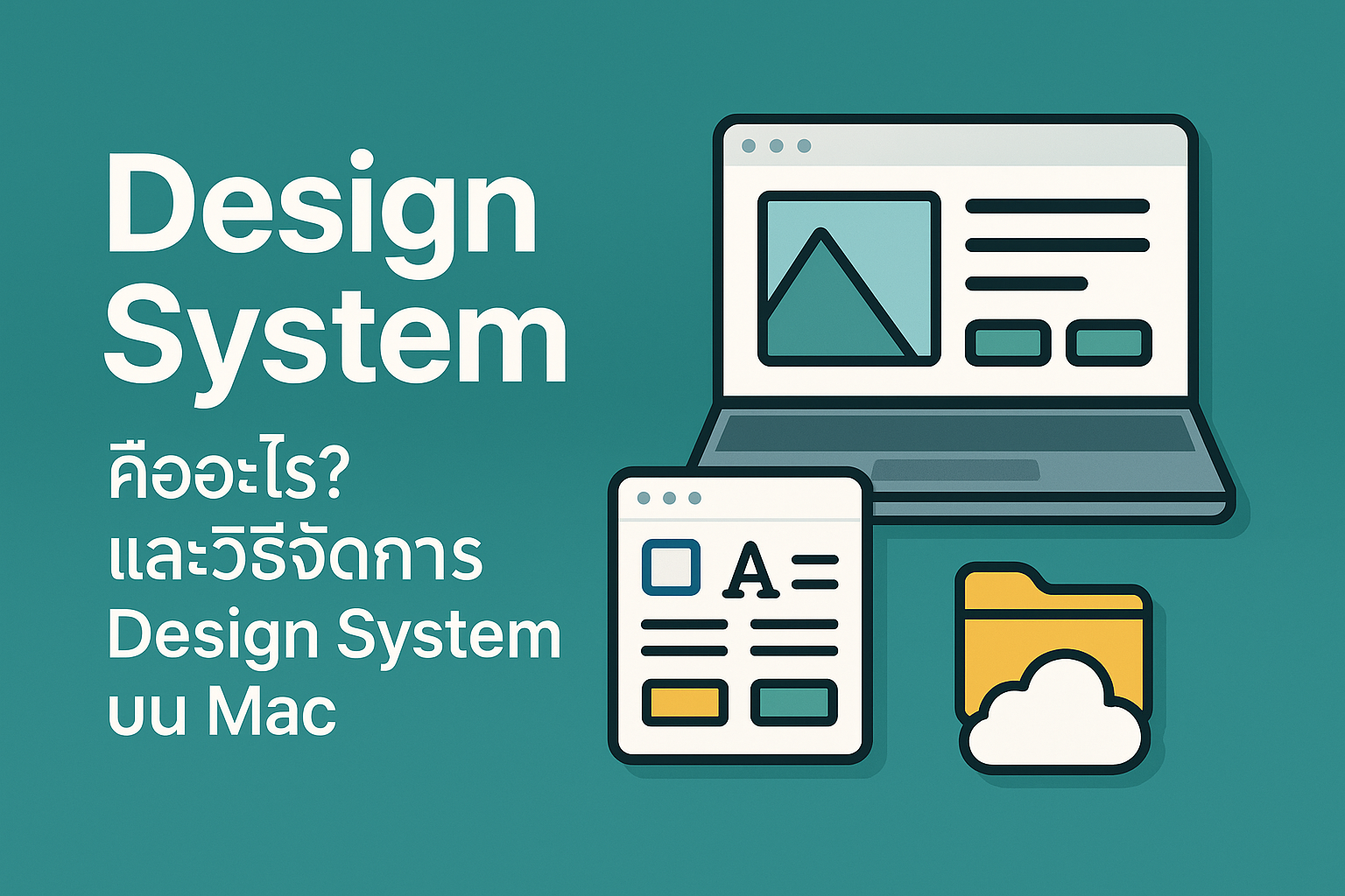 Design System คืออะไร? พร้อมวิธีจัดการอย่างมือโปรบนเครื่อง Mac
